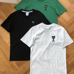 Bestseller Puma Kurzarm-Kollektion in Schwarz