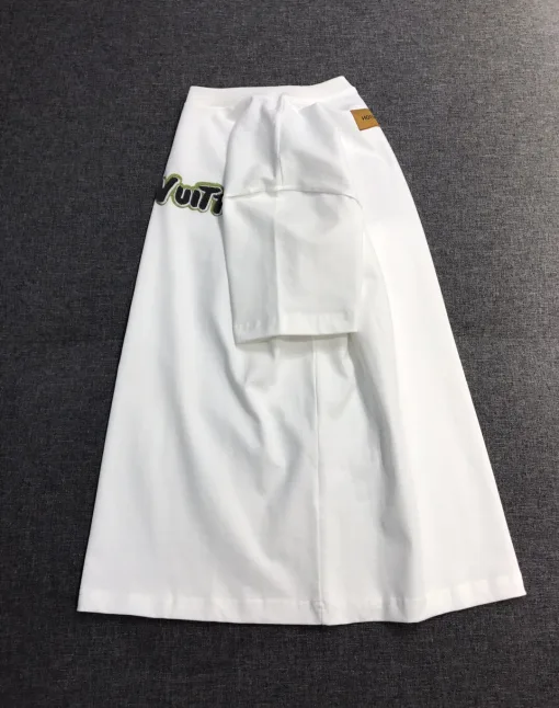 Premium Qualität Louis Vuitton Kurzarm Baumwolle Klassischer Stil