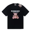 Burberry Kurzarmhemd in Premiumqualität mit weißem Print