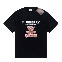 Burberry Kurzarmhemd in Premiumqualität mit weißem Print