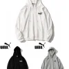 Premium Puma Sweatshirt Schwarzer Baumwollstil