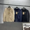 Hochwertiger Burberry Mantel Schwarz Polyester Classic Collection