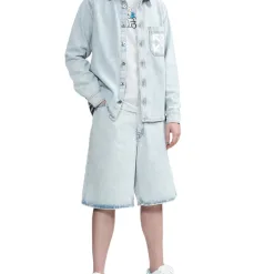 Meistverkaufte Off-White-Hemden im weißen Denim-Vintage-Stil