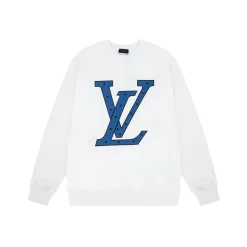 Bestseller Louis Vuitton Hoodie Schwarz verwaschen Luxus