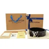 Luxus Louis Vuitton Gürtel Gold Canvas Monogramm Kollektion