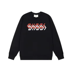 Luxus-Sweatshirts von Gucci im Black Washed Style
