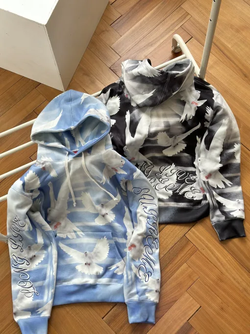 Premium Qualität Supreme Sweatshirts Schwarz Baumwolle Bestickt Stil