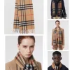 Burberry Schal in Premium-Qualität, Kaschmir, kariert, Luxus
