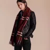 Luxus-Schal aus Kaschmir-Plaid-Kollektion von Burberry