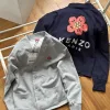 Premium Kenzo Sweatshirts Grau Logo Luxus