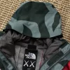 Hochwertige The North Face Jacke Blau Oversized Kollektion
