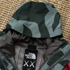 Hochwertige The North Face Jacke Blau Oversized Kollektion