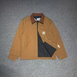 Luxus Carhartt Mantel Gold Baumwolle Vintage Luxus