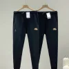 Hochwertige Jordan Hose Schwarz Fleece Print Luxus