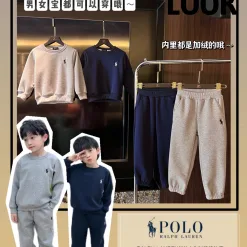 Hochwertiges Ralph Lauren Set im Fleece-Stil