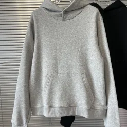 Hochwertige Descente-Sweatshirts aus schwarzem Fleece, atmungsaktive Kollektion