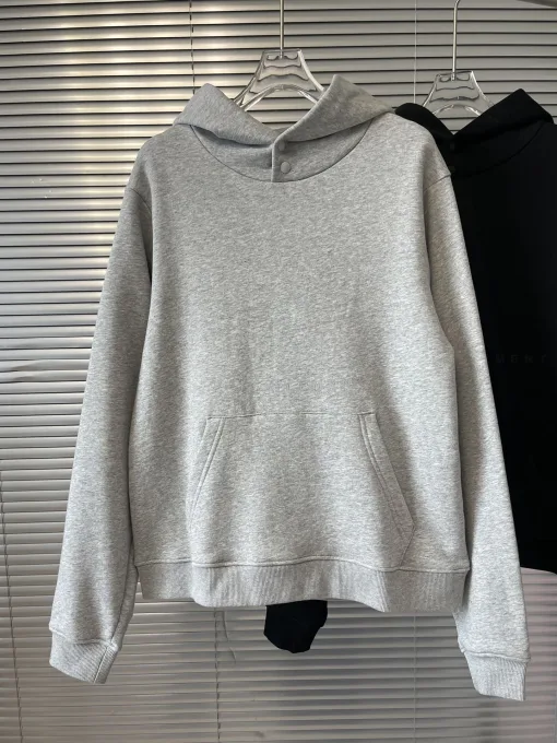 Hochwertige Descente-Sweatshirts aus schwarzem Fleece, atmungsaktive Kollektion