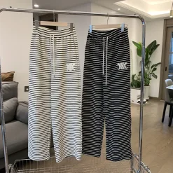 Luxus Celine Sweatshirts Weiß Fleece Gestreift Stil