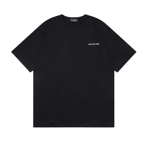 Hochwertige Balenciaga Kurzarm Blau Classic Kollektion