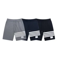 Premium Thom Browne Shorts Grau Klassische Kollektion