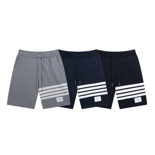 Premium Thom Browne Shorts Grau Klassische Kollektion