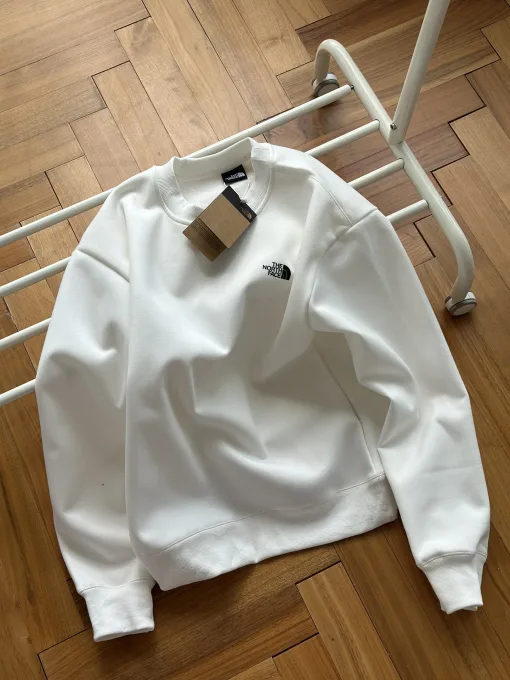 Bestseller The North Face Sweatshirts Weiß Baumwolle Farbverlauf Stil