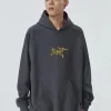 Hochwertige Boss Sweatshirts Grau Baumwolle Casual Kollektion