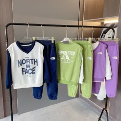 Premium The North Face Sweatshirts Navy Cotton Print Kollektion