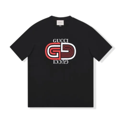 Bestseller Gucci Kurzarm Schwarz Klassischer Stil