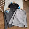 Hochwertiges Kolumbien Langarm Schwarz Fleece Urban Luxury