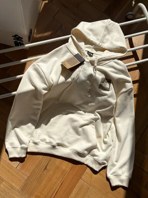 Luxus The North Face Sweatshirts Weiß Baumwolle Camouflage Style