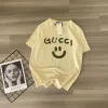 Bestseller: Kurzarm-Baumwolldruck im Gucci-Stil