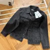 Hochwertige Balenciaga Coat Denim Logo Kollektion
