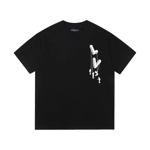 Hochwertige Louis Vuitton Kurzarm-Printkollektion