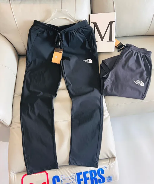Hochwertige The North Face Hose im schwarzen Logo-Stil