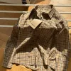 Hochwertige Burberry-Hemden aus Baumwolle im Karo-Stil