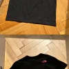 Premium Qualität The North Face Kurzarm Schwarz Baumwolle Camouflage Kollektion