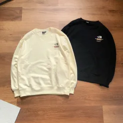 Bestseller The North Face Hoodie Schwarzer Strickdruck Luxus
