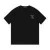 Bestseller: Louis Vuitton Kurzarm-Logo-Kollektion aus schwarzer Wolle