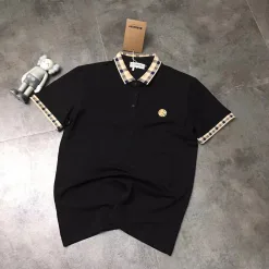 Bestseller Burberry T-Shirts Schwarz Karo-Stil