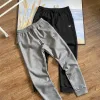 Premium Loewe Freizeithose Schwarzer Strick Solid Style