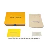 Premium Louis Vuitton Halskette Silber Monogramm Luxus