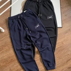 Hochwertige Jordan-Hose aus schwarzer Baumwolle, Freizeitkollektion