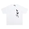 Hochwertiges Louis Vuitton Kurzarm-Logo-Shirt aus schwarzer Baumwolle
