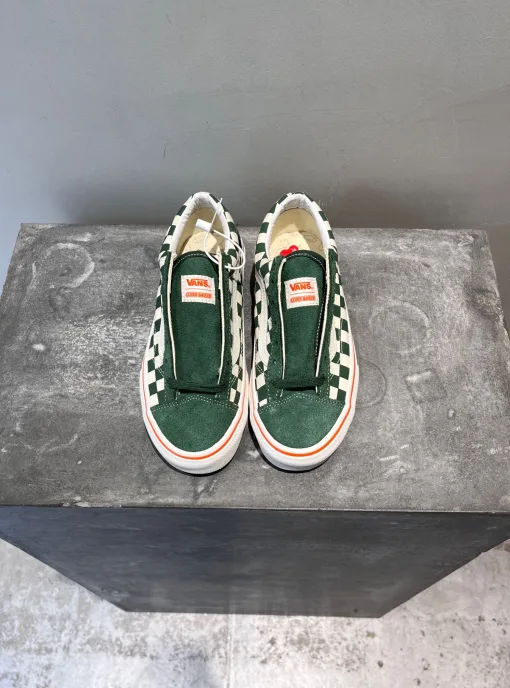 Luxus Vans Sneakers Grün Classic Collection