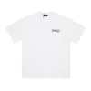 Meistverkaufte Balenciaga Kurzarm Schwarz bestickt Stil