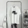 Luxus Balenciaga Kurzarm Baumwolle Luxus