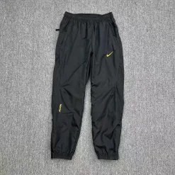 Luxus Nike Cropped Pants Blau Nylon Atmungsaktiv Luxus