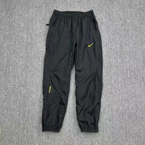 Luxus Nike Cropped Pants Blau Nylon Atmungsaktiv Luxus