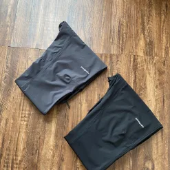 Premium Qualität Patagonia Cropped Pants Schwarzes Logo Luxus